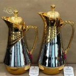 فلاسک دوقلو عربی مصری -نقره ای